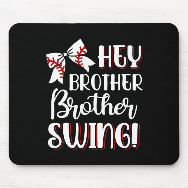 Sell Sister Hey Brother Brother Swing Sell Kids  Mouse Mat (Front)