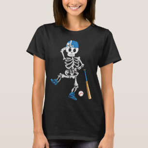 Sell Skeleton Halloween Vintage Sell Playing T-Shirt