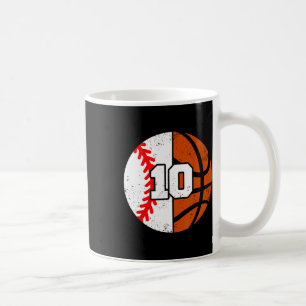 Sell Sketll Number 10 Jersey Funny 10th Birthday Coffee Mug