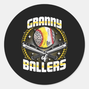 Sell Softll Granny Of Llers Mother's Day Xmas Classic Round Sticker