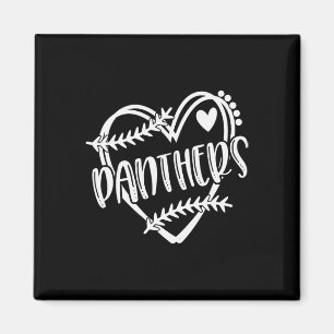 Sell Softll Panther School Sports Fan Team Spirit Magnet