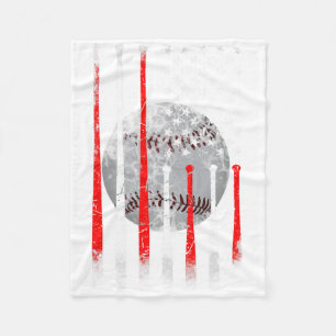 Sell Usa Flag American Flag Vintage  Fleece Blanket