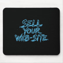 Sell Your Website Blue Tech Typography