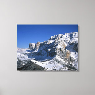 Sella Gruppe Winter Holiday Card Canvas Print
