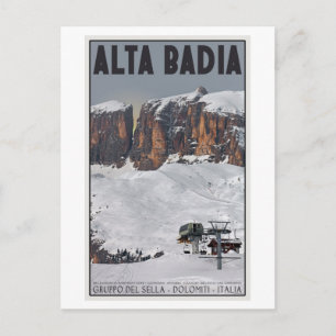 Sella Ronda - Alta Badia Postcard