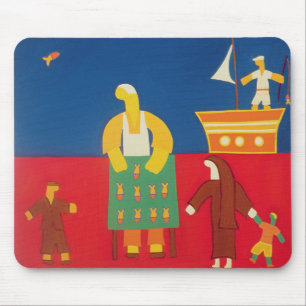 Selling Fish at the Bosphorus 2003 Mouse Mat