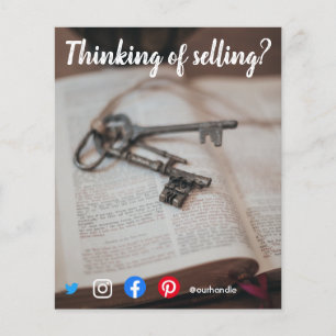 selling mailer referral real estate marketing key flyer