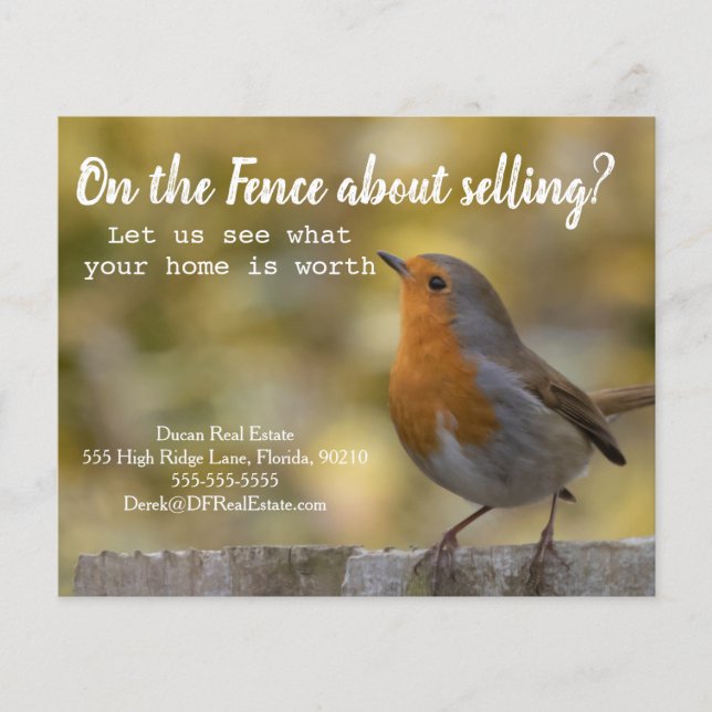 selling mailer referral real estate marketing sell flyer (Front)