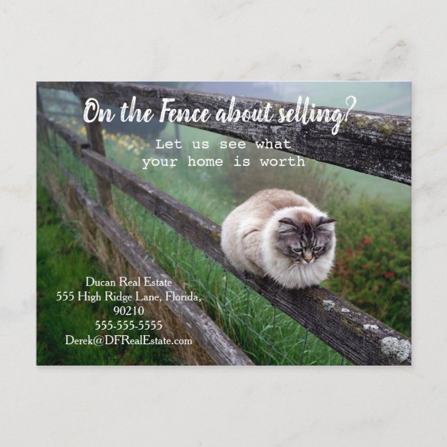 selling mailer referral real estate marketing sell postcard (Front)