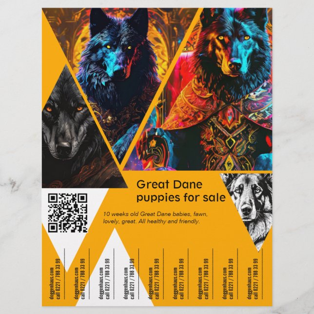 Selling Puppies Flyer (Front)