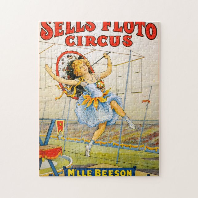 Sells Floto Circus Jigsaw Puzzle (Vertical)