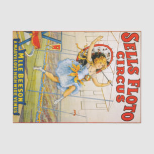 Sells Floto Circus Tissue Paper