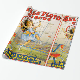 Sells Floto Circus Wrapping Paper