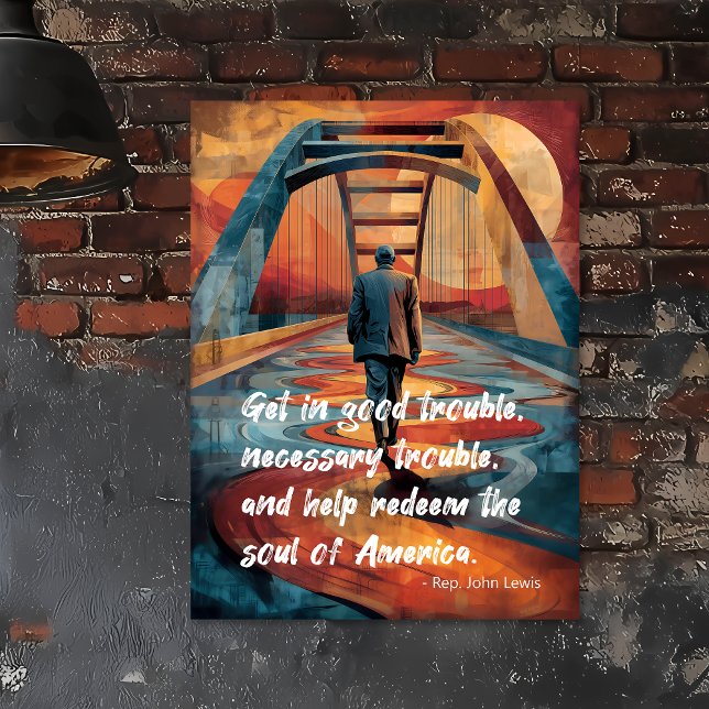 Selma Bridge John Lewis Tribute Poster (Creator Uploaded)
