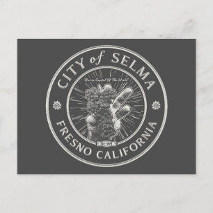 SELMA - FRESNO CALIFORNIA VINTAGE POSTCARD