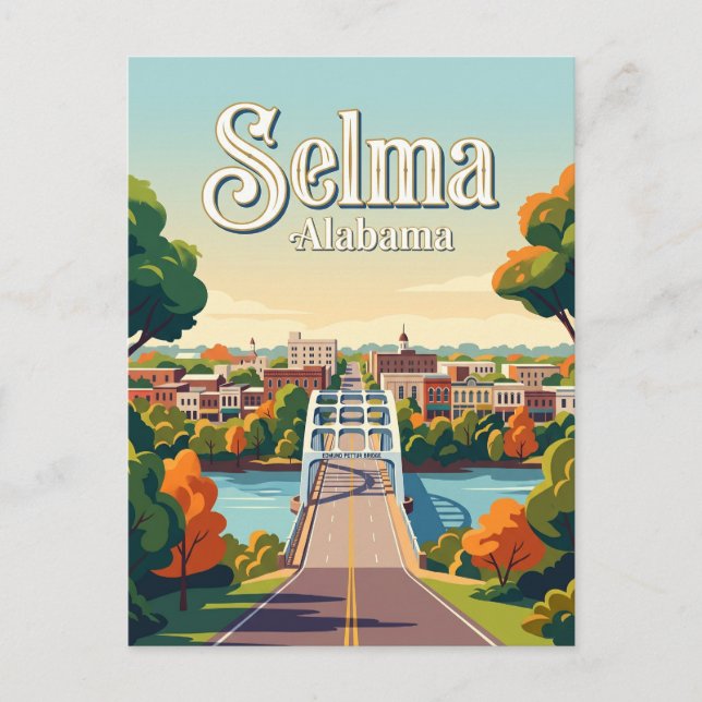 Selma USA Postcard (Front)