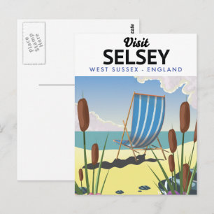 Selsey West Sussex England  Postcard
