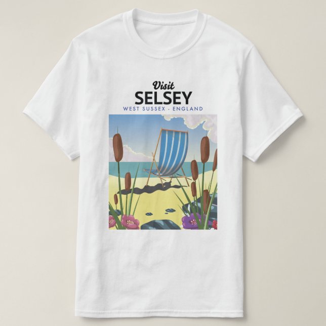 Selsey West Sussex England  T-Shirt (Design Front)