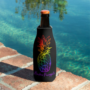 Seltzer Can Cooler rainbow pineapple