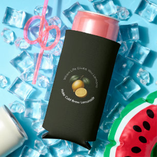 Seltzer Can Cooler - When Life Gives You Lemons