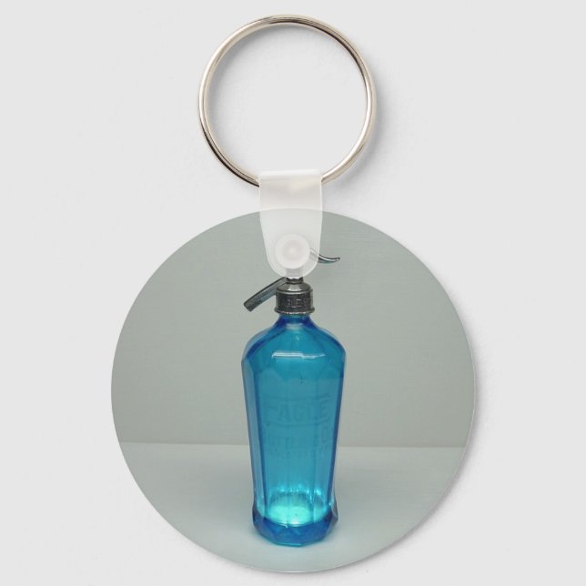 SELTZER keychain (blue) (Front)