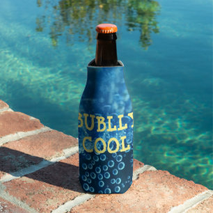 seltzer water bubbles fish drink holder cooler