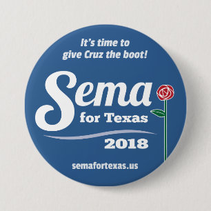 Sema For Texas 2018 3" Button