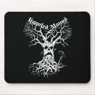 Sematary Merch. Design A Ghost Tree. Haunted Mound Mouse Mat