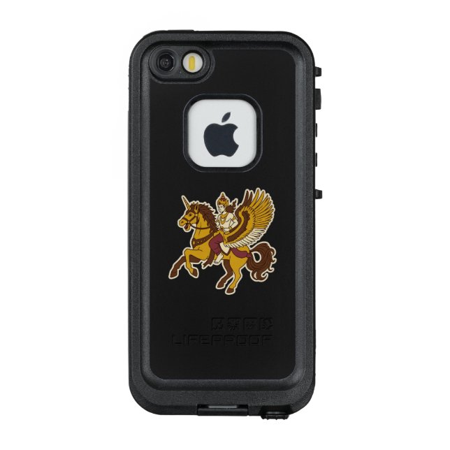 Sembrani Horse LifeProof iPhone Case (Back)
