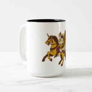 Sembrani Horse Two-Tone Coffee Mug