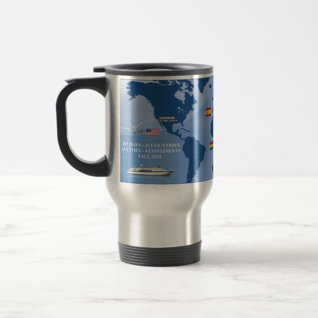 Semester At Sea Fall 2018 Mug (Left)