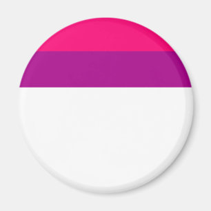 Semi Bisexual Pride Flag  Magnet