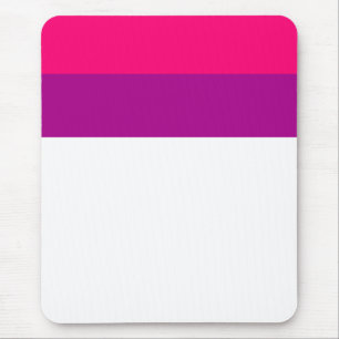 Semi Bisexual Pride Flag  Mouse Mat