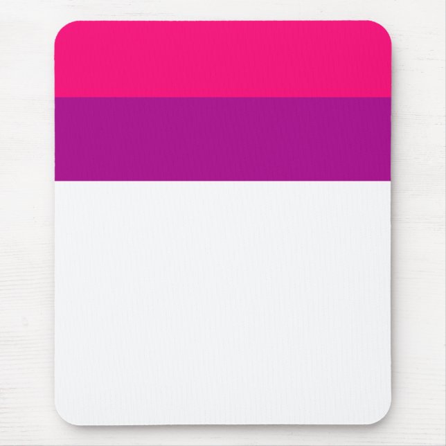 Semi Bisexual Pride Flag  Mouse Mat (Front)