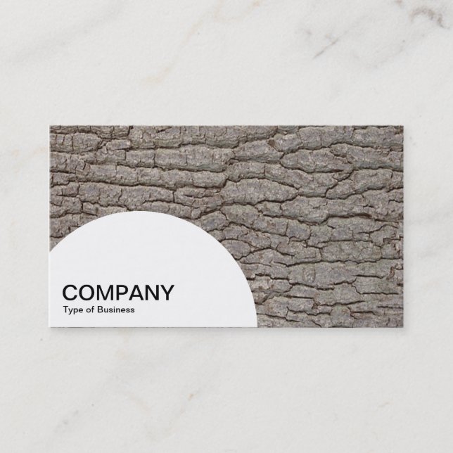 Semi-circle Panel - Bark 01 Business Card (Front)