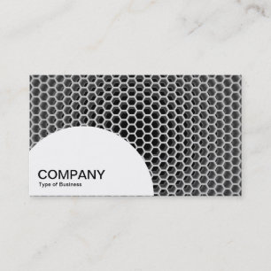 Semi-circle Panel - Honeycomb Cool Business Card