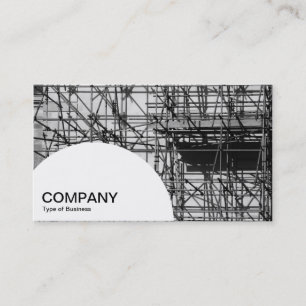 Semi-circle Panel - Scaffolding Business Card