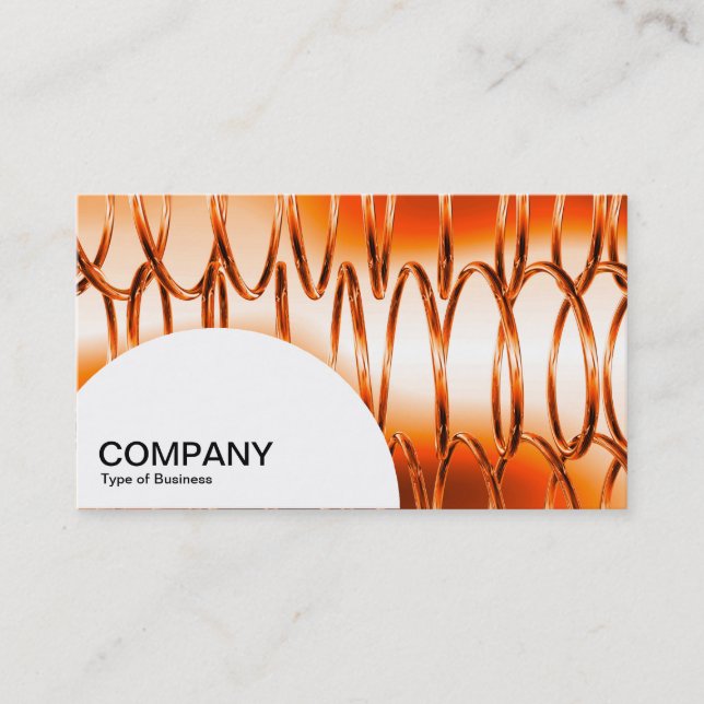 Semi-circle Panel - Springs Orange Business Card (Front)