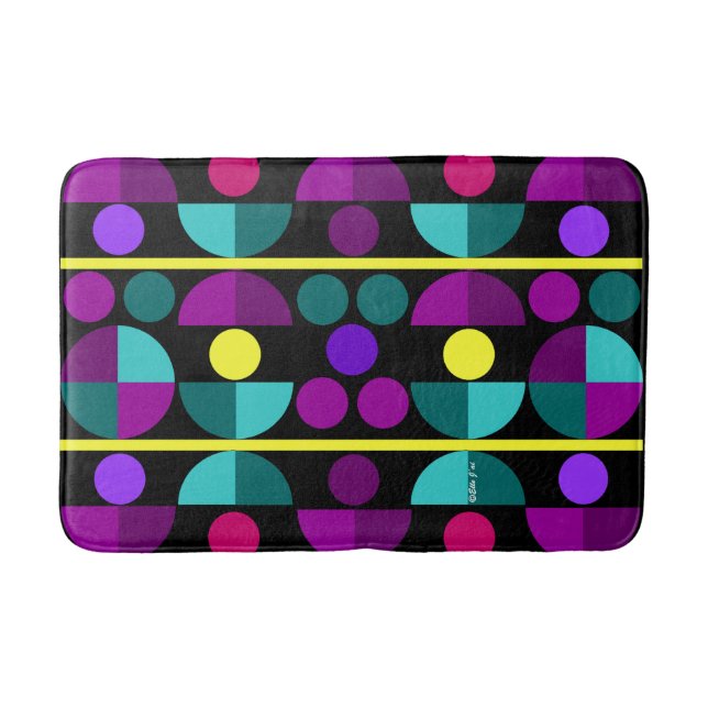 Semi Circles Bathmat (Front)