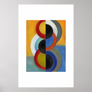 semi-circles poster