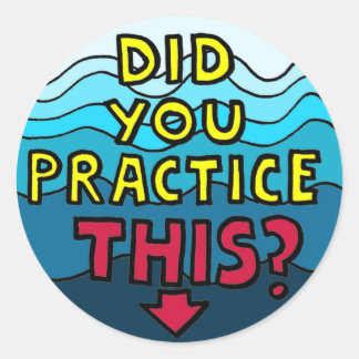 Semi-Motivational Stickers for Music Teachers