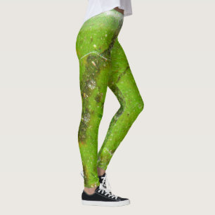 Semi-precious gemstone stone texture structure leggings