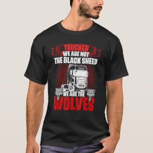 Semi trailer truck driver  9 T-Shirt
