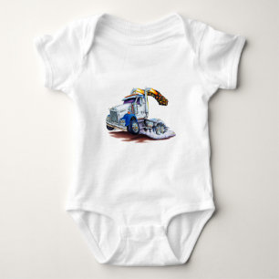 Semi Truck Baby Bodysuit