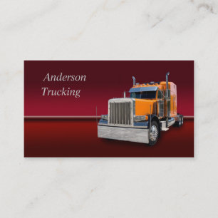 Semi Truck Business Card