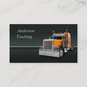 Semi Truck  Business Card