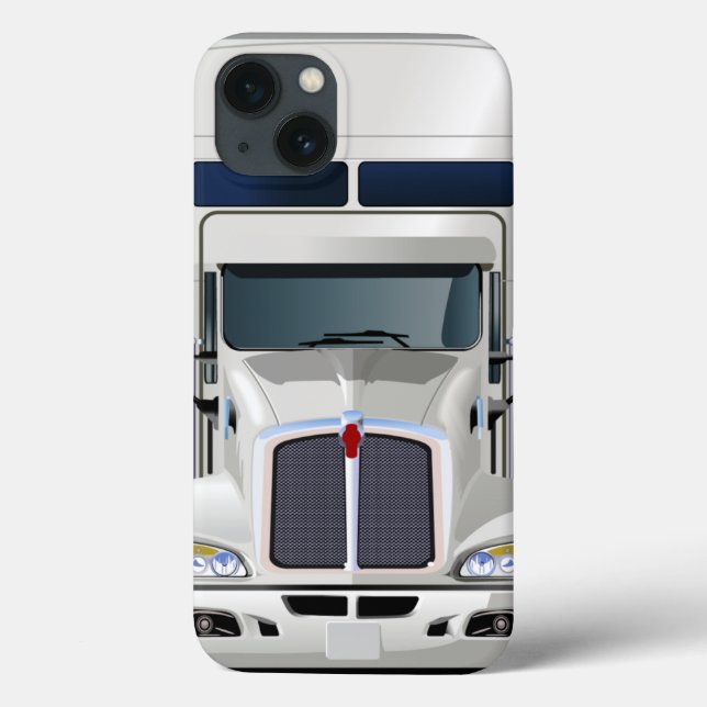 Semi Truck Cargo Case-Mate iPhone Case (Back)