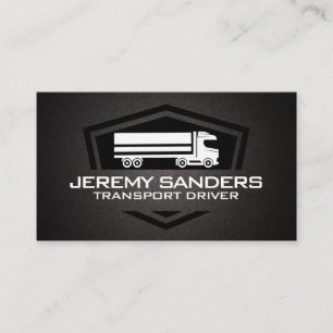 Semi Truck   Transporter   Logistics Business Card