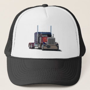 Semi truck trucker hat