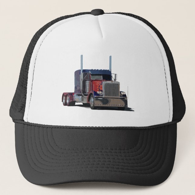Semi truck trucker hat (Front)